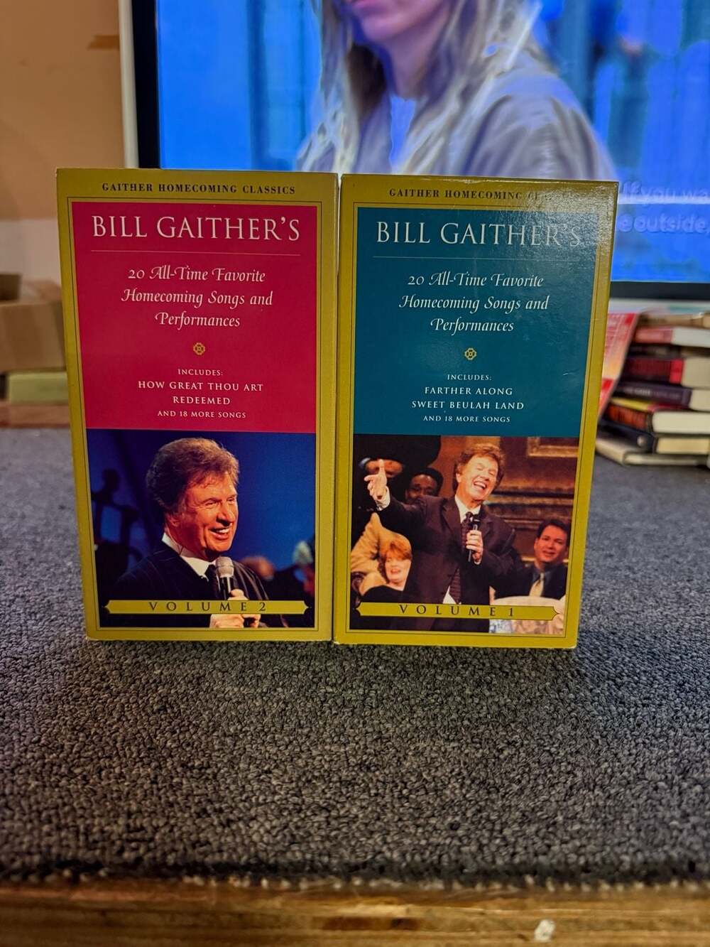 Bill Gaither's 20 All-Time Favorite Homecoming Songs and Performances VHS Lot
